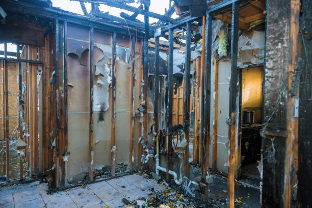 Professional Fire Damage Removal technician working in Wilkes-Barre, PA